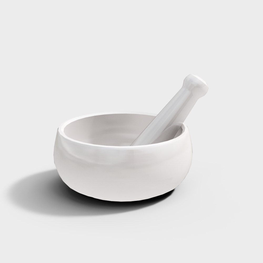 蒜臼子3D模型