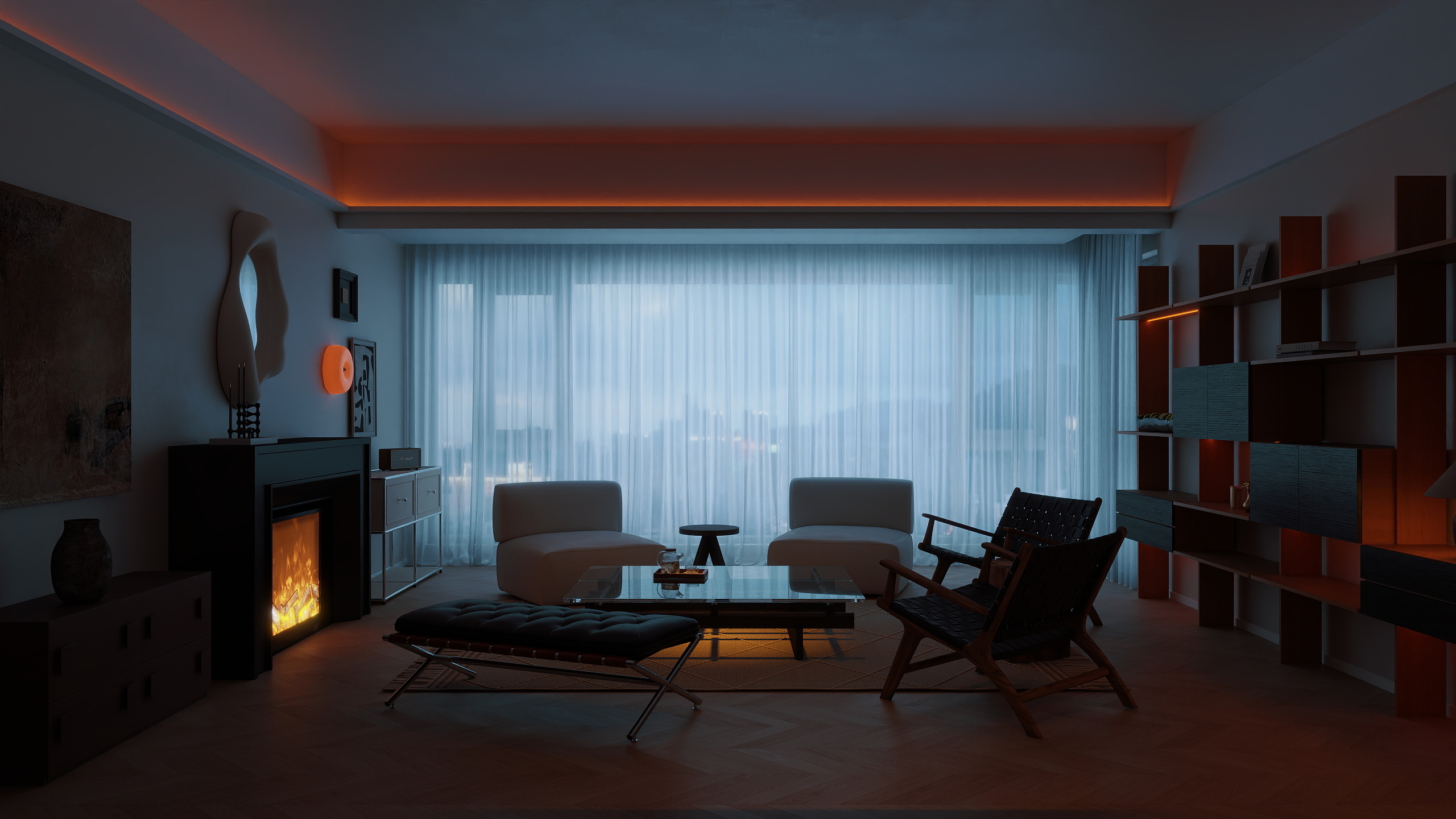 宸玺设计-恒裕城A15户型160平方-装修设计方案