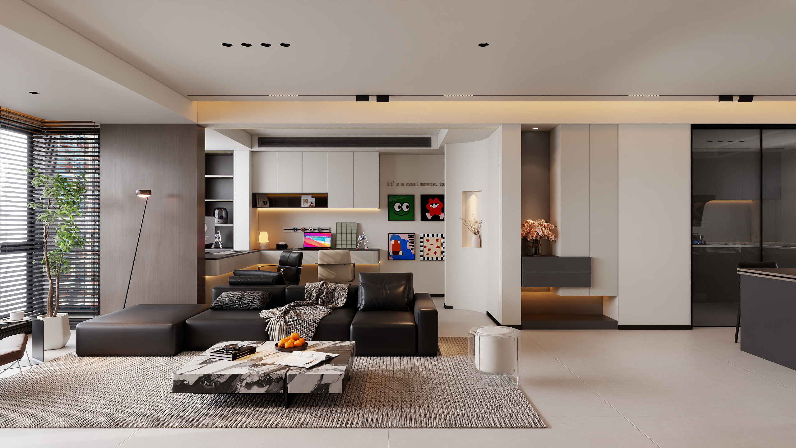 Lu旭阳-孙家庄3楼-装修设计方案