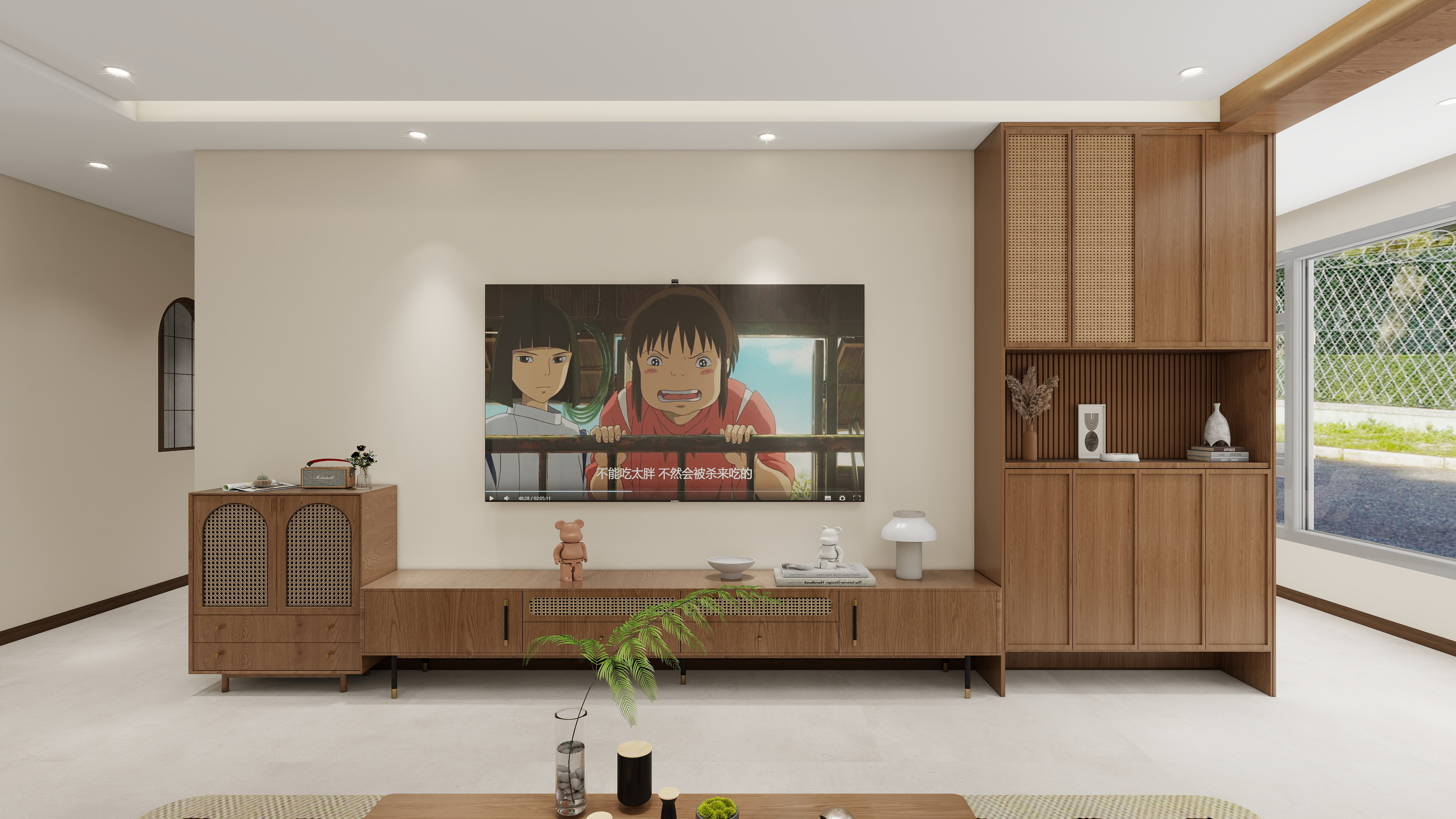 艺雅丽-121平中古风装修效果图