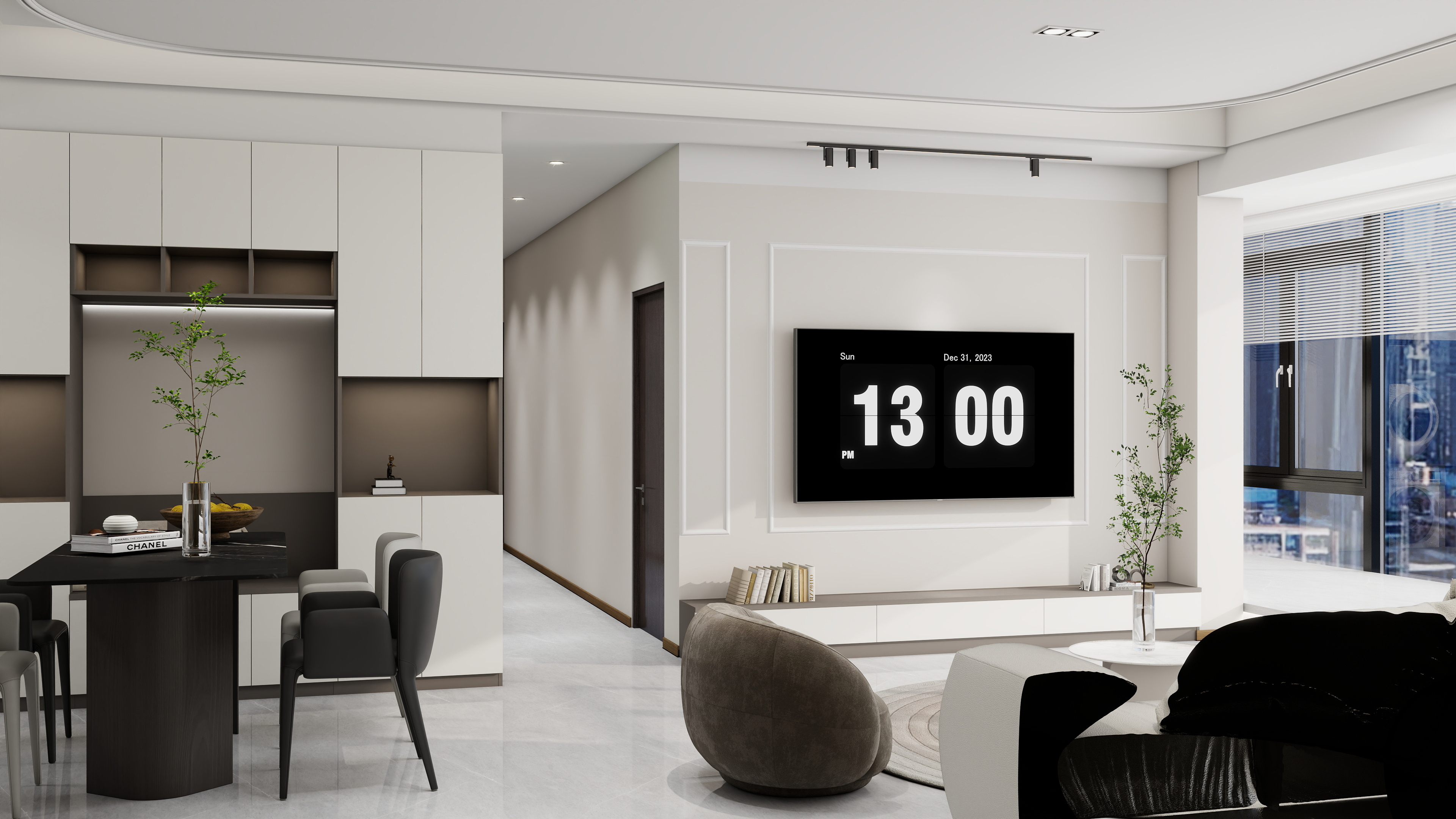 匠程装饰设计-丽雅龙城-简欧5K-装修设计方案