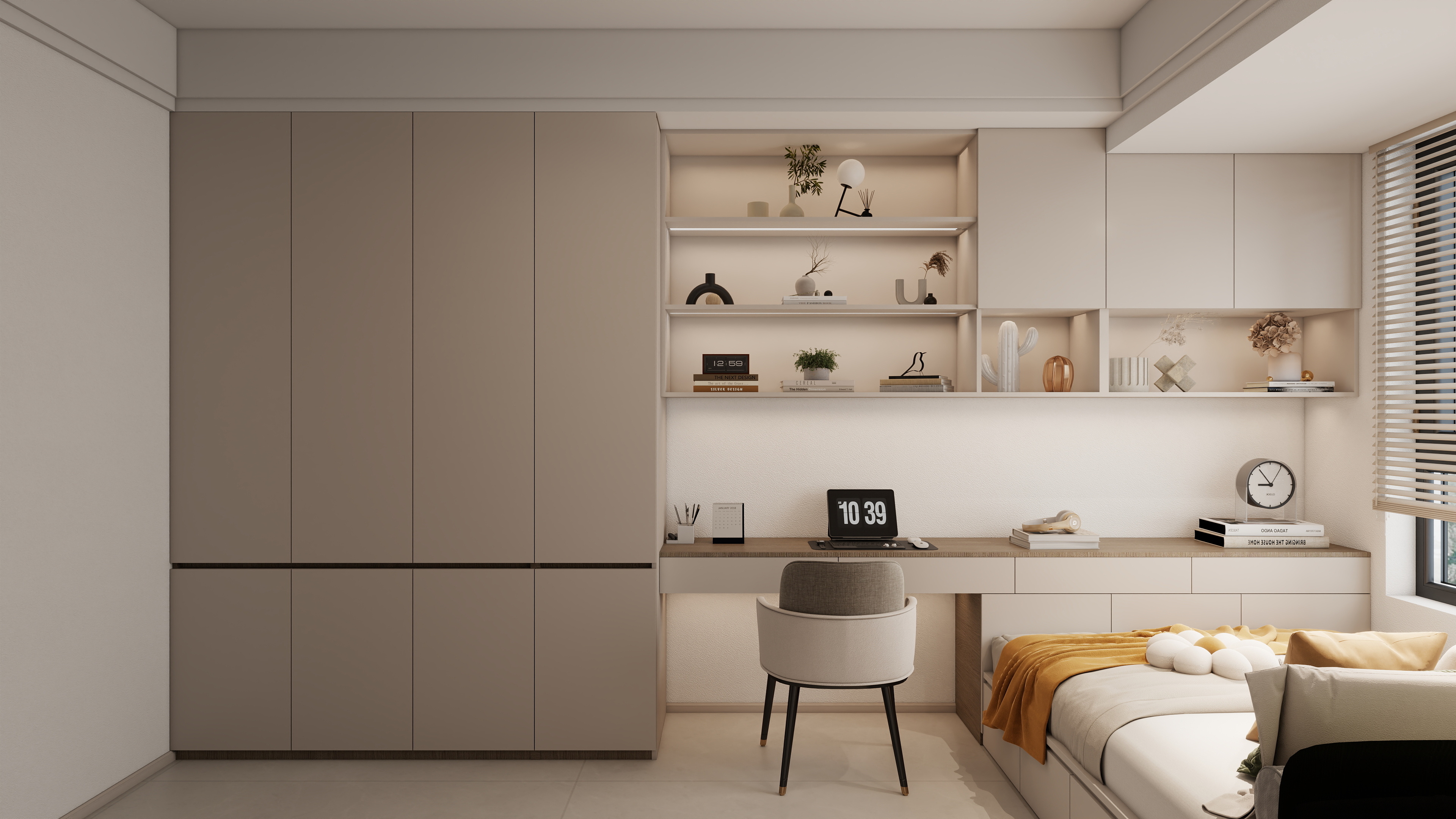 miduo效果图设计-103平简约（半成品）-装修设计方案