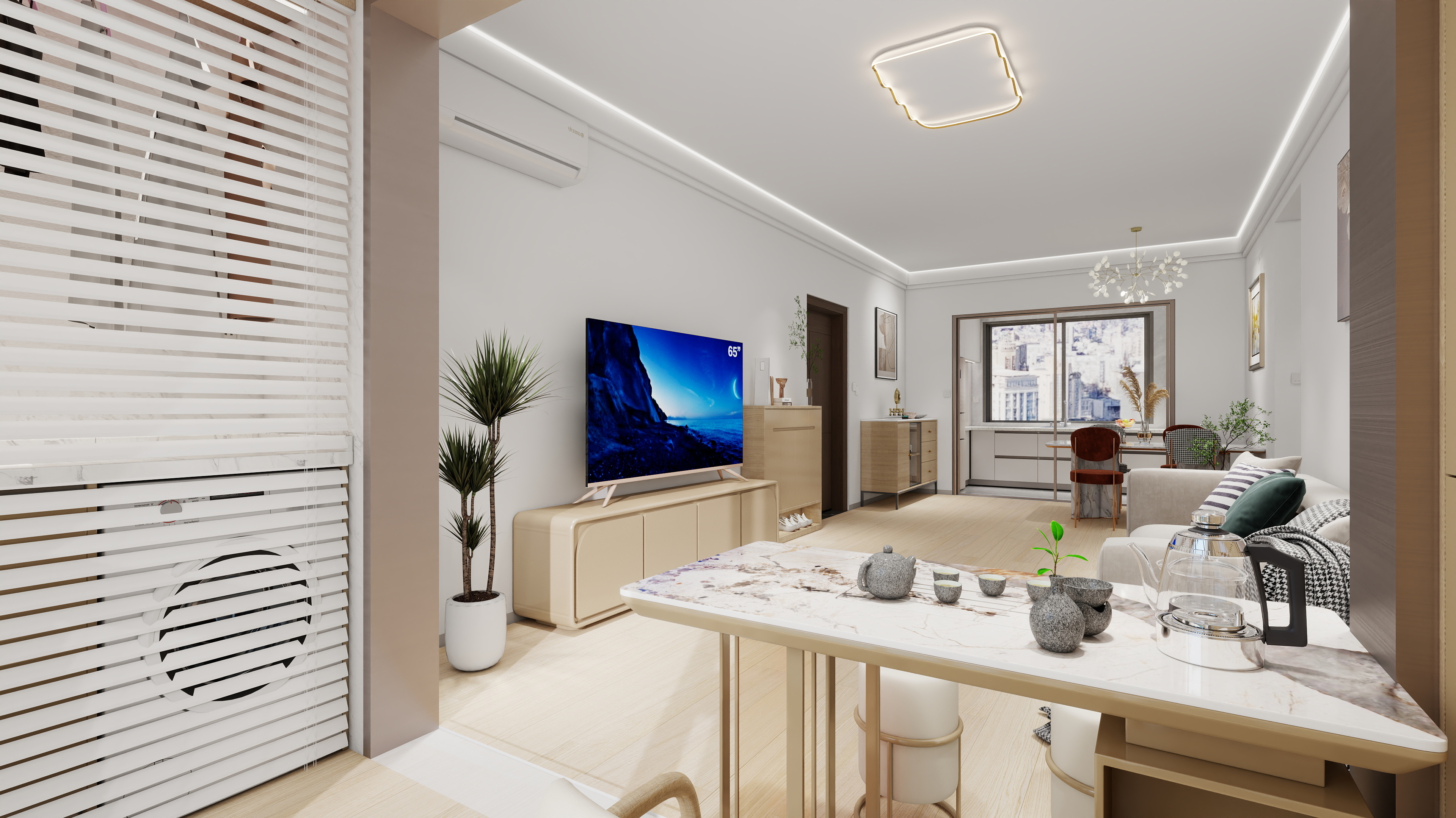 上海璟上建筑装饰设计-湖滨四里-洪先生-装修设计方案