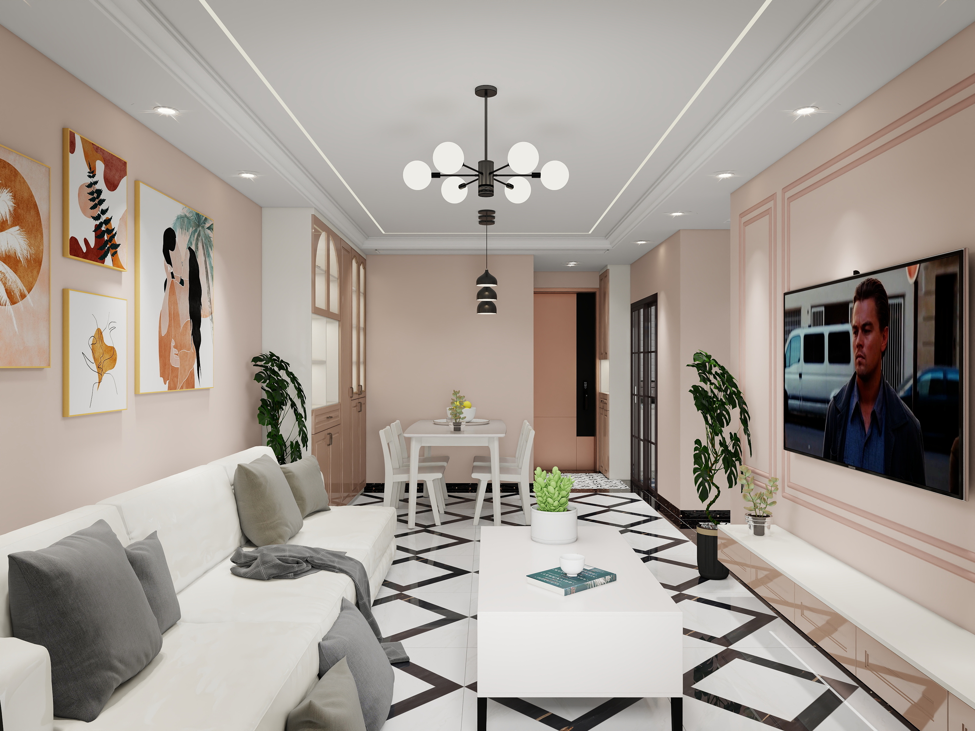 御旺家-王明生-海德公园81㎡3室 A区-装修设计方案