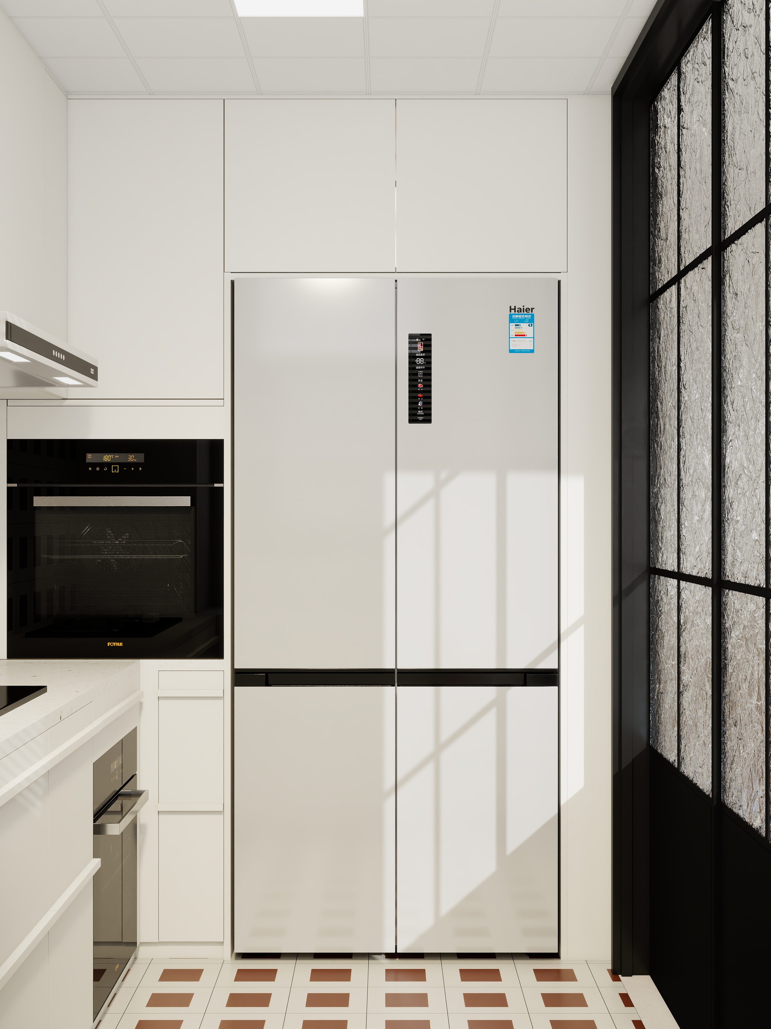 设计师珂源-康馨家园侘寂128㎡4室装修效果图