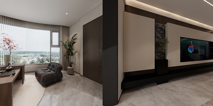 廖青的设计-未来之城F1-1101-装修设计方案