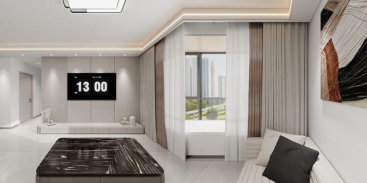 藏佳安-泰润嘉苑1-2-1202-装修设计方案