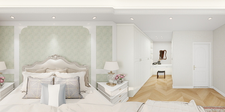 装修设计师-文东-125㎡4室-装修设计方案