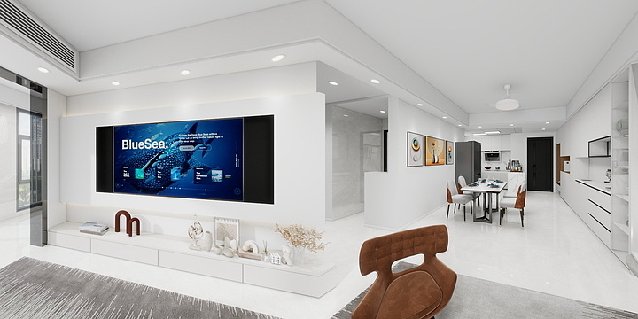 小小小郑-理想城6-702-装修设计方案