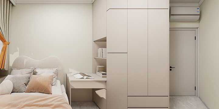 全景效果图aa-樾龙台-13-603 -装修设计方案