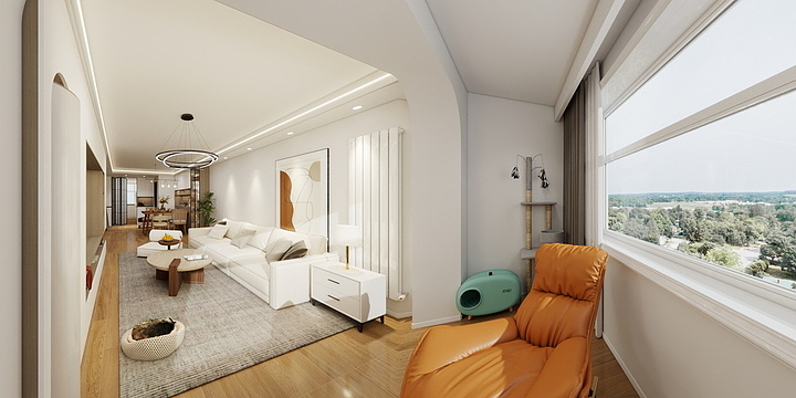 杨灰灰123-天赐良缘6-2-302效果图-装修设计方案