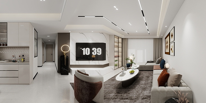 LAKERS12-美陆家园效果图-装修设计方案