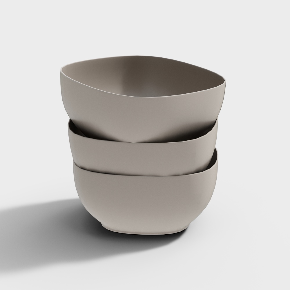 味碟3D模型