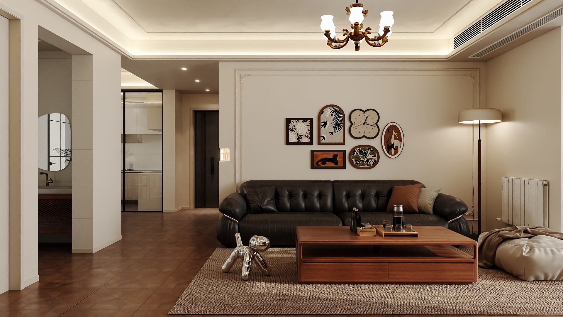 中国高级全案设计师-中古风案例-装修设计方案