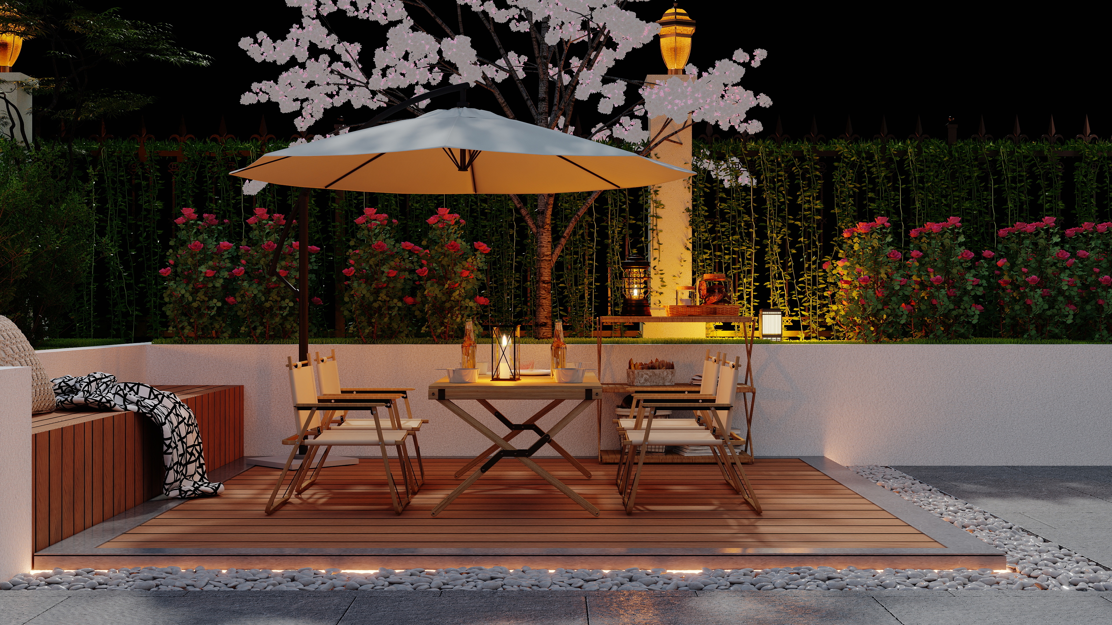 王星-安康·金泰山河砚113㎡3室装修效果图