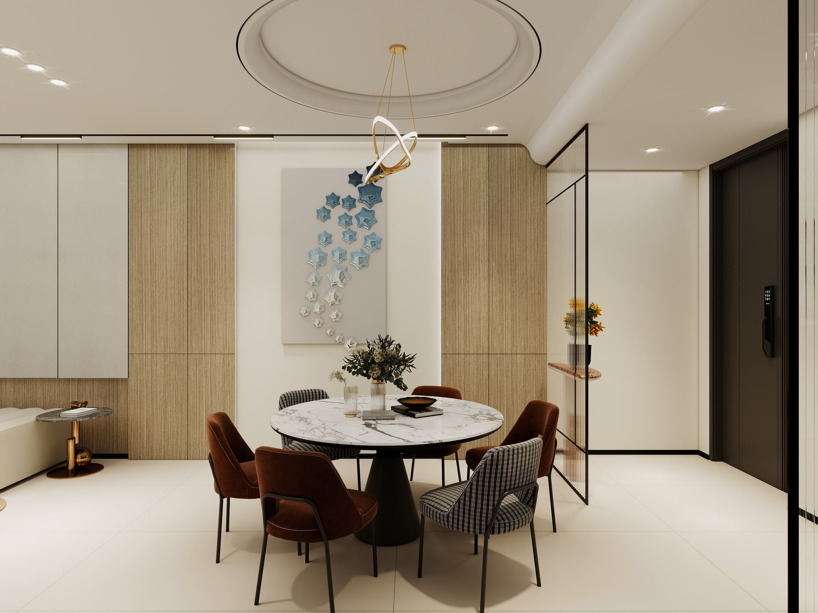 雨夜烧火-日月星城121㎡3室-装修设计方案