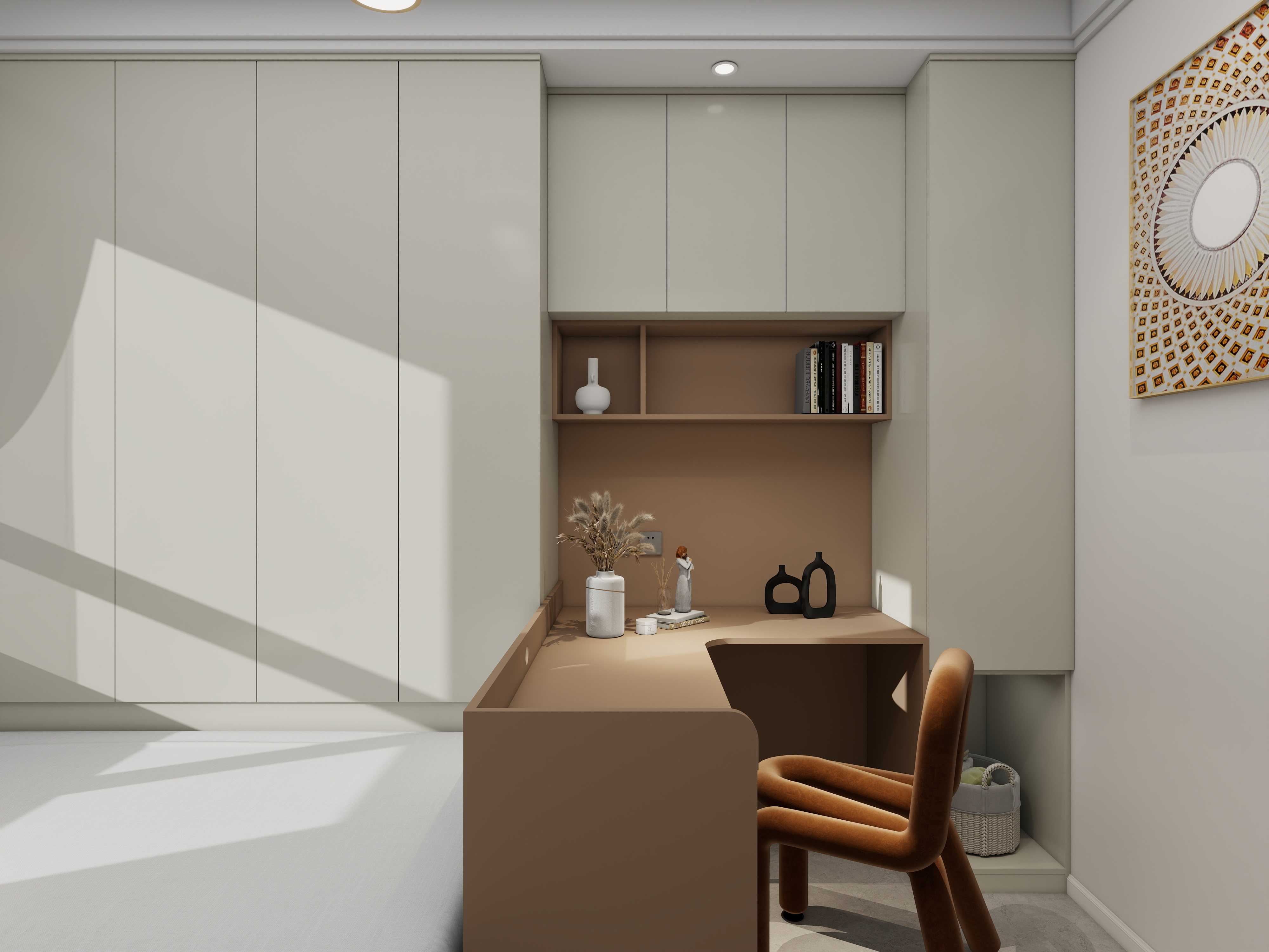 全案设计师张红-锦堂幸福里111.39㎡2室-轻奢风格装修效果图