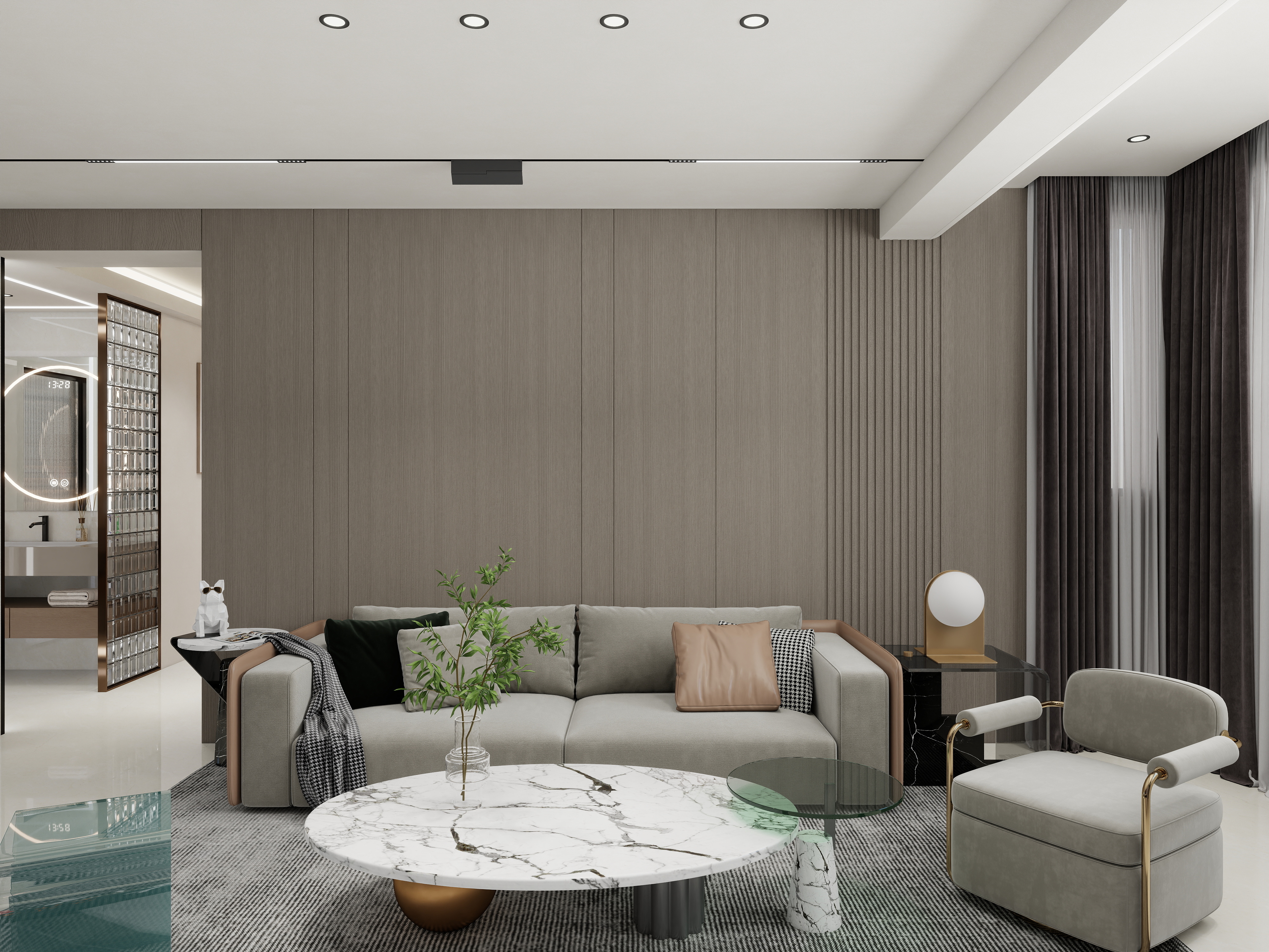 毕节艺禾装饰设计有限公司一邓思诚-国林春天三层复式楼现代简约-装修设计方案