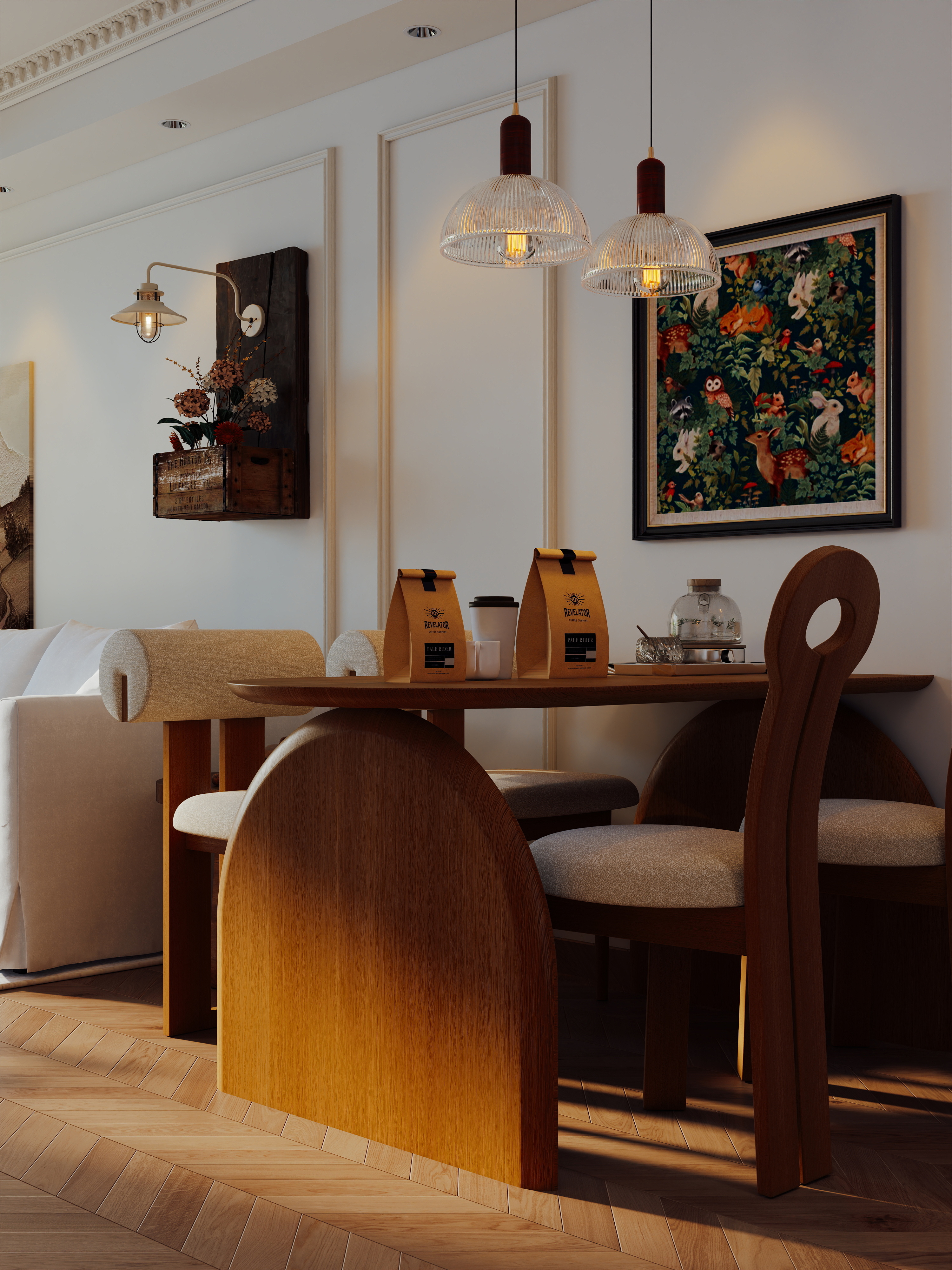 龙珠设计-龙塘自建房装修效果图