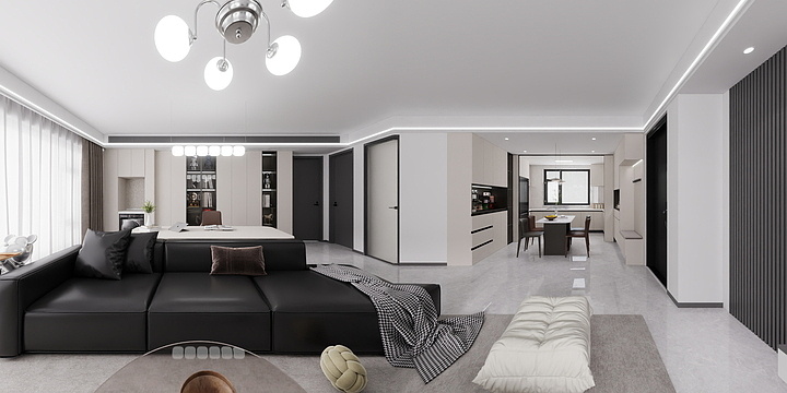 全案设计师吕孩子-荣科文苑 孟先生 146 -装修设计方案