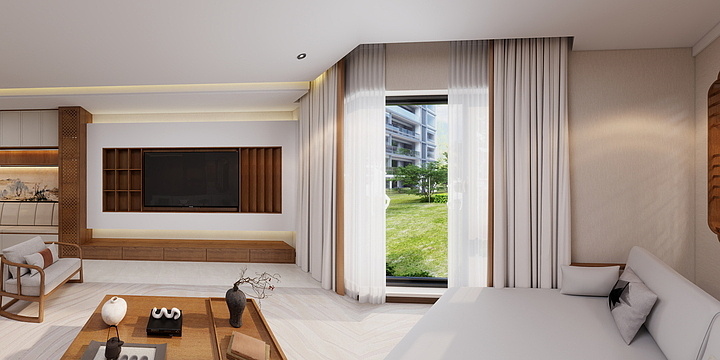 Y装饰设计-家居建材城龚总别墅-装修设计方案