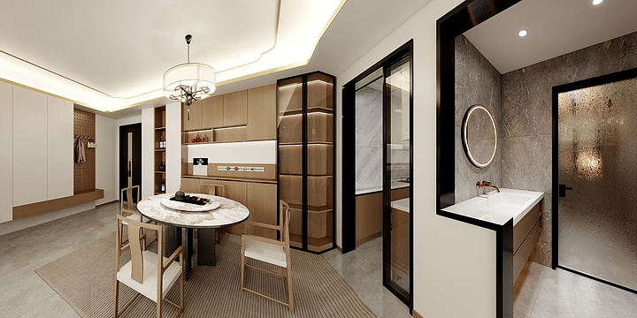 XXy-DESIGN-塞纳春天3-1-701-装修设计方案