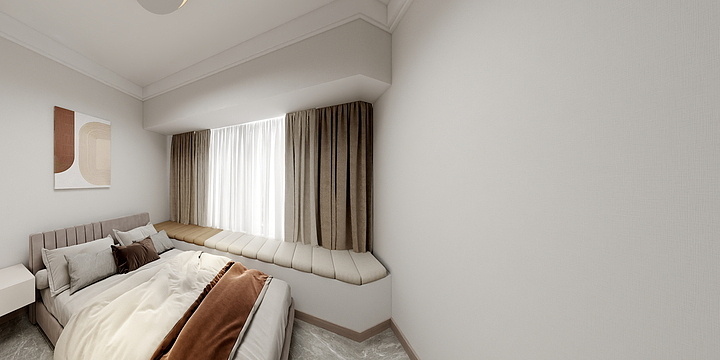 艺空间装饰设计-王小权-宝丰碧桂园9-801-装修设计方案