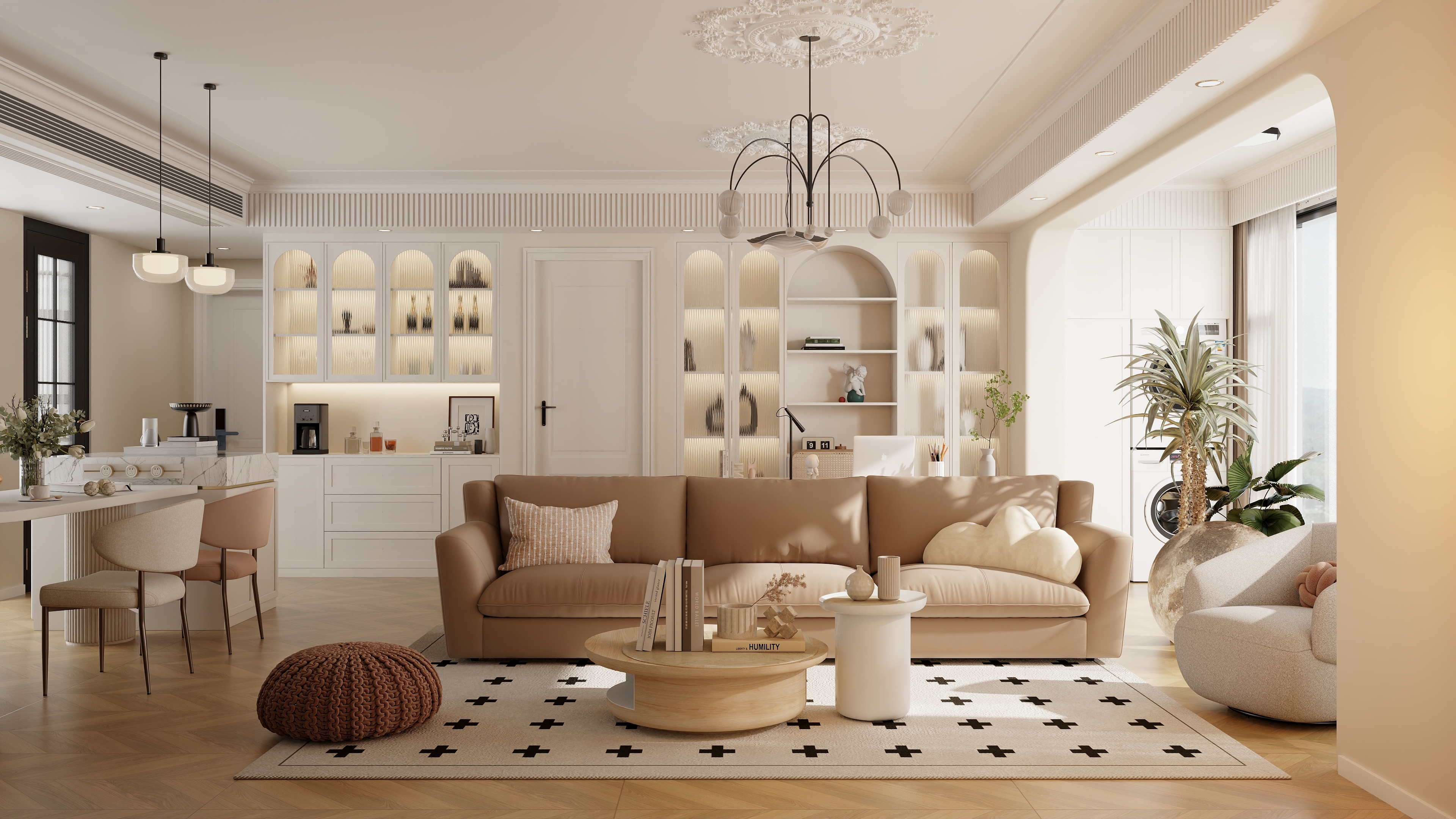 180****9288rHLg-DM-A0763奶油风-装修设计方案