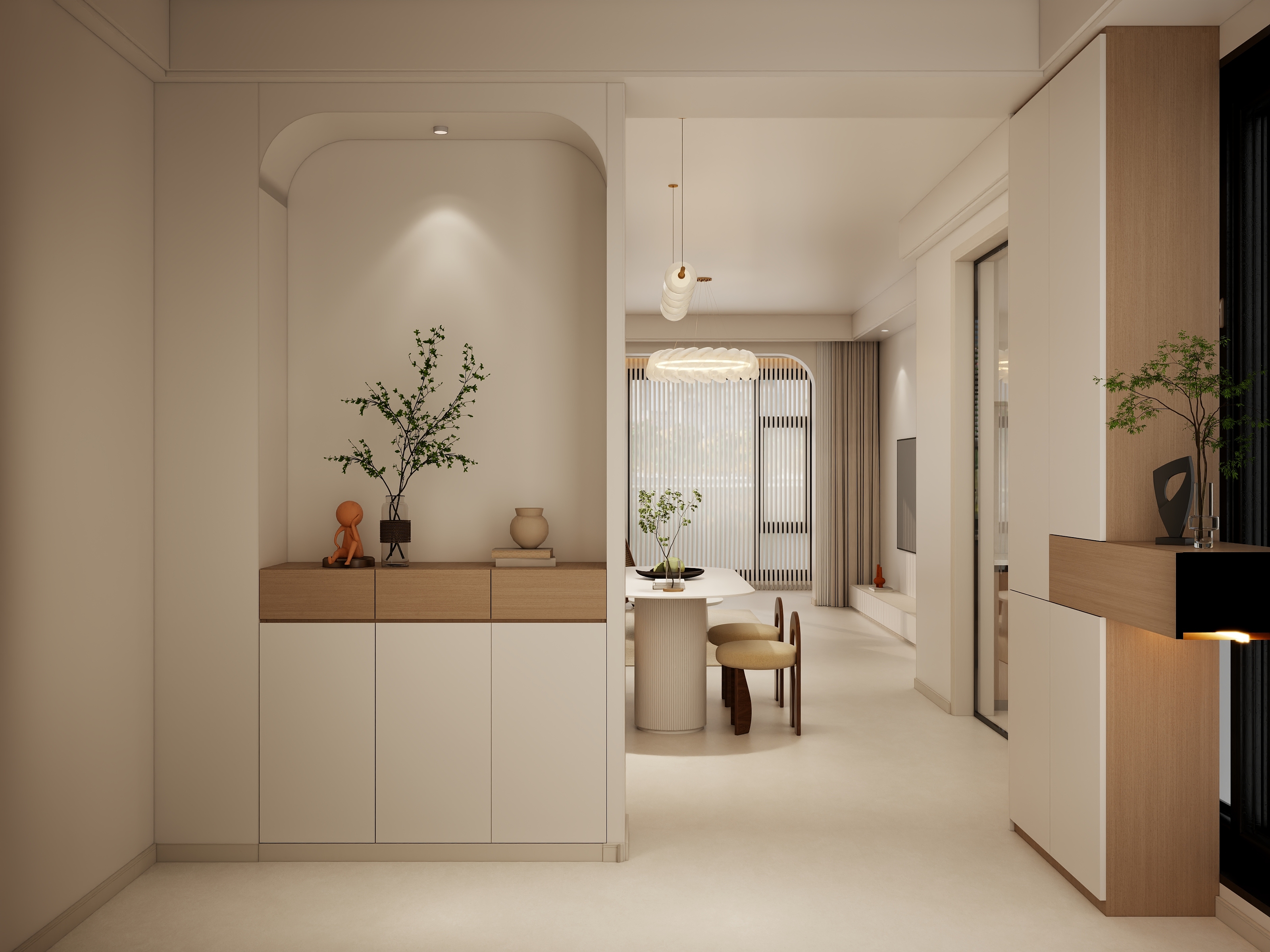 CHEN視覺空間設計-3.15-02金尊府-10#603西户-3.8-装修设计方案