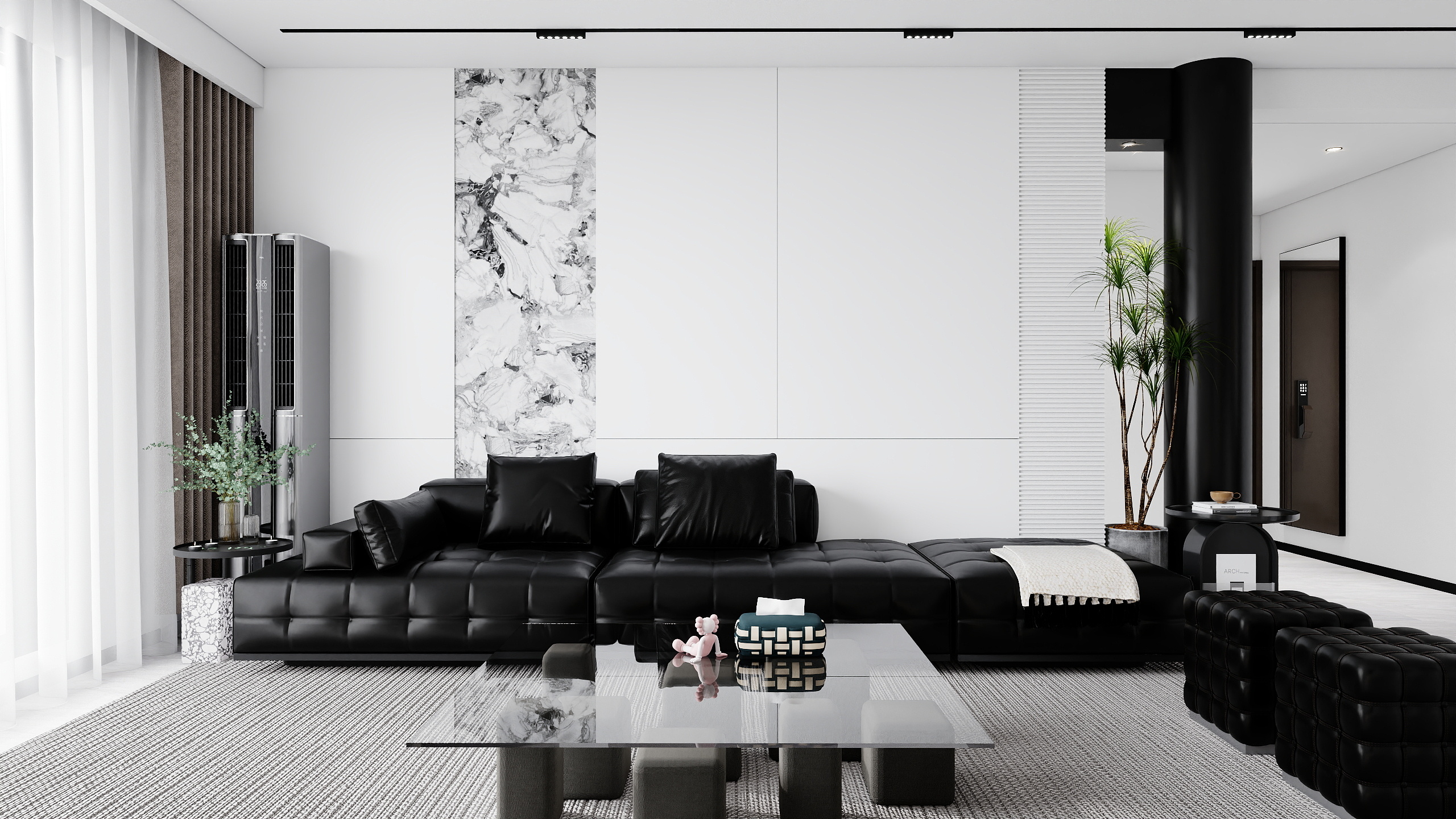 空间设计_dp-极简-总裁家-装修设计方案