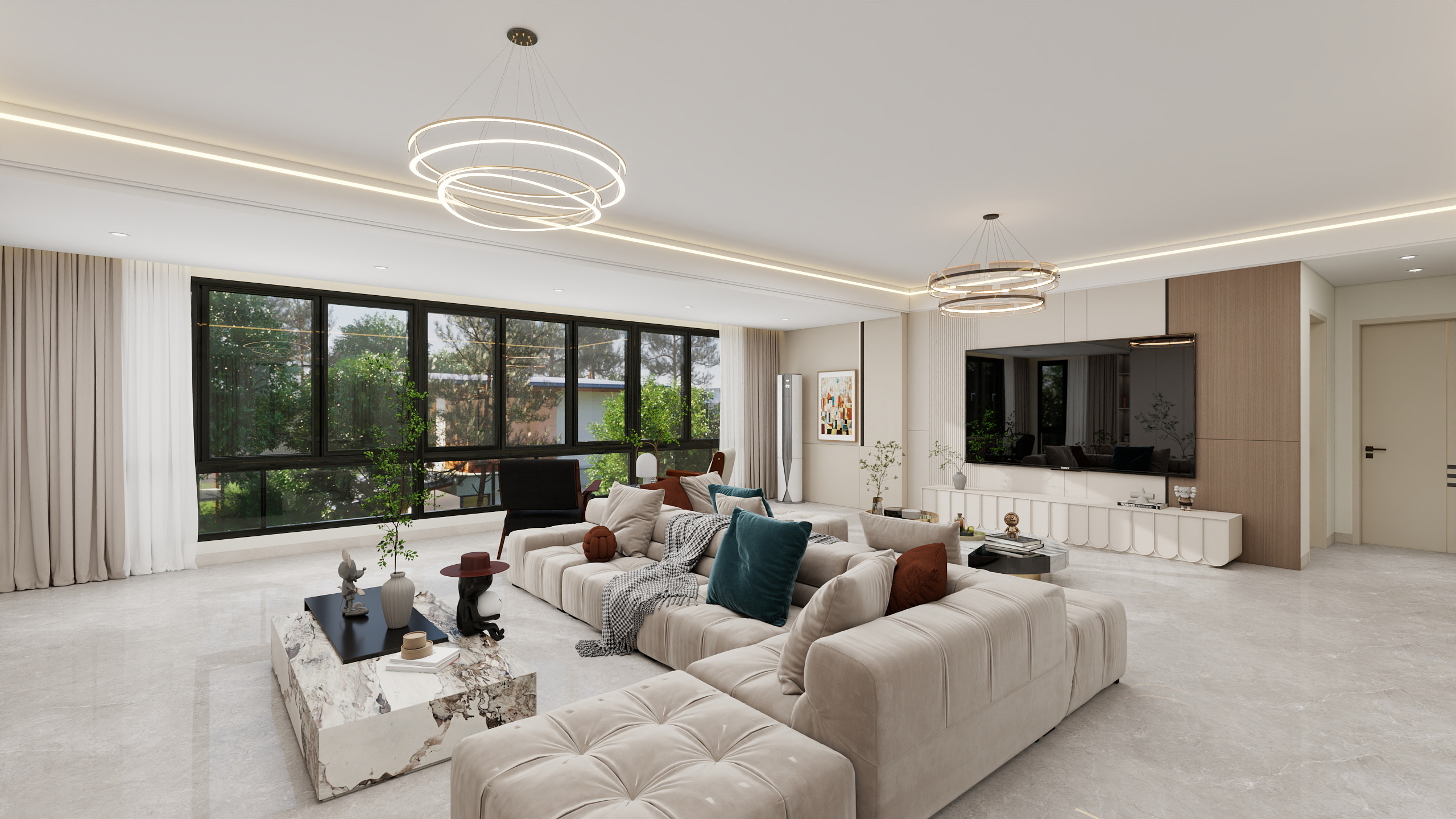 -效-果-图--茗城，现代-装修设计方案