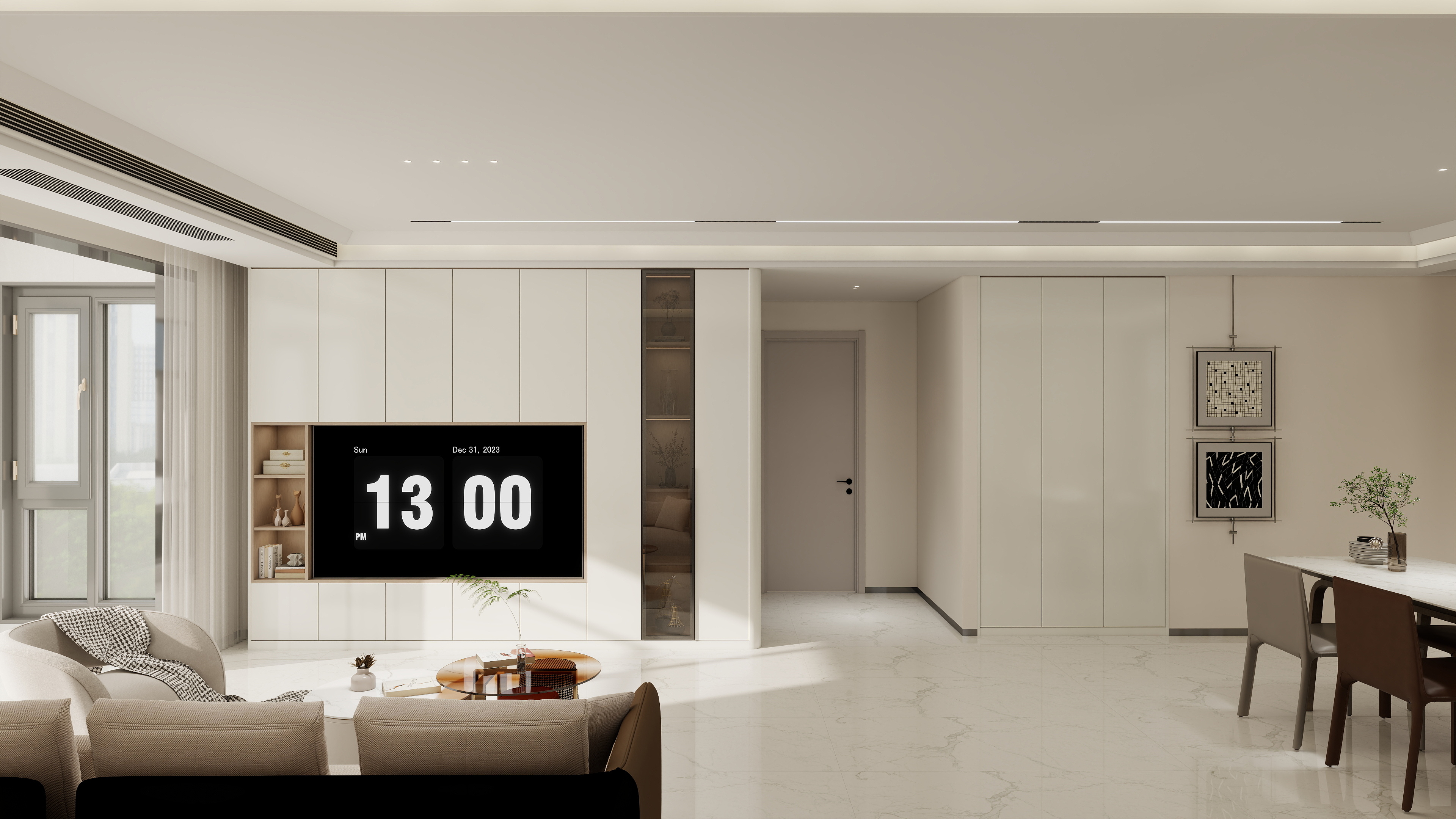 桐城全屋定制-顾家家具江-七里香溪128㎡4室-装修设计方案