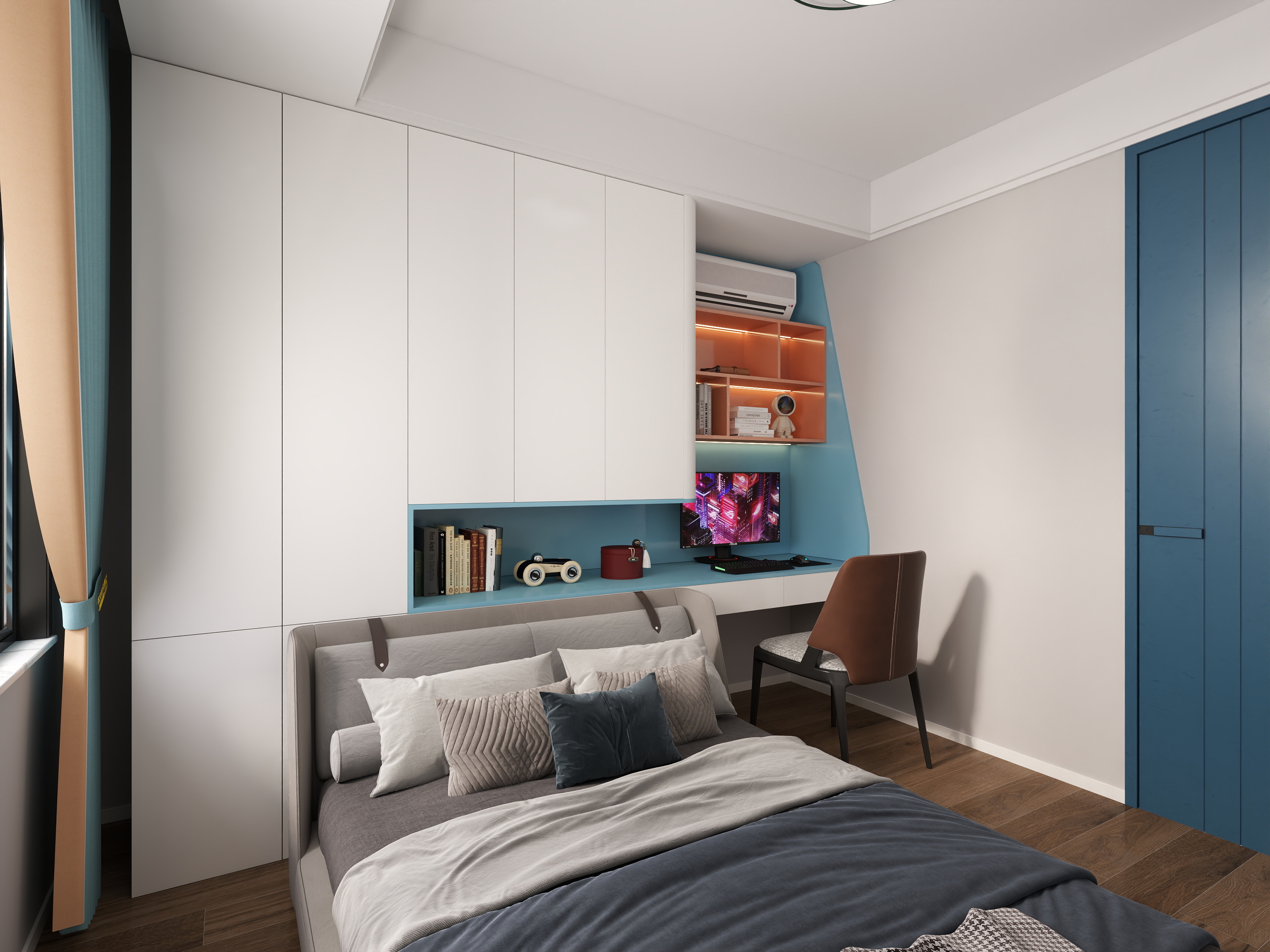 Mr钰-旭强雲庐-轻奢装修效果图