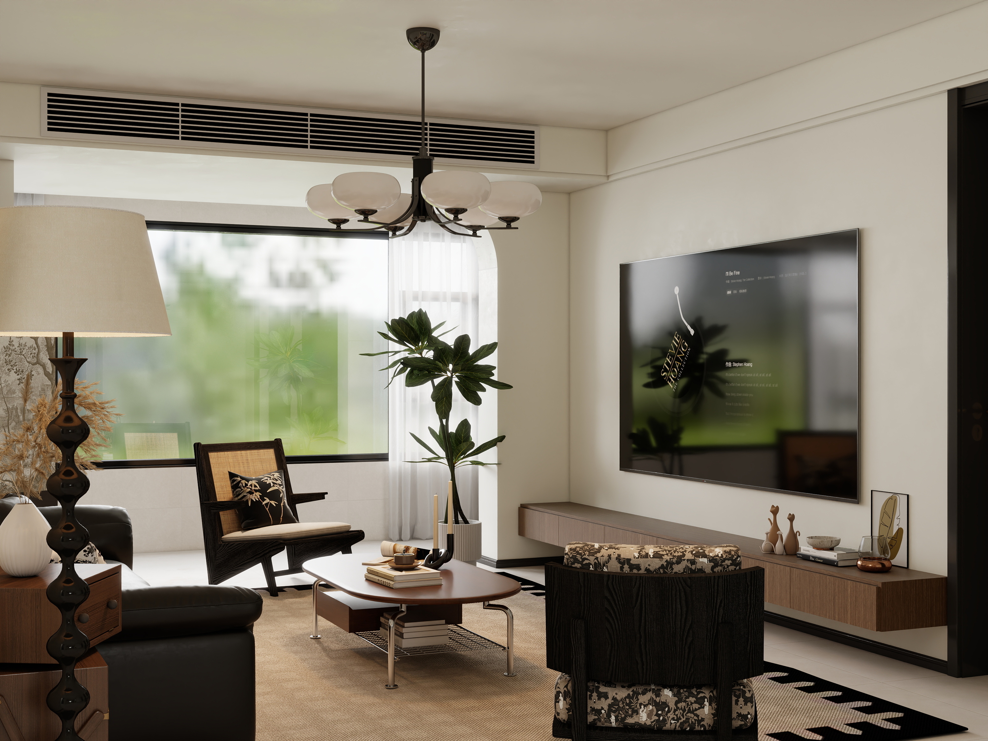 小邵爷.-中古风115㎡-装修设计方案