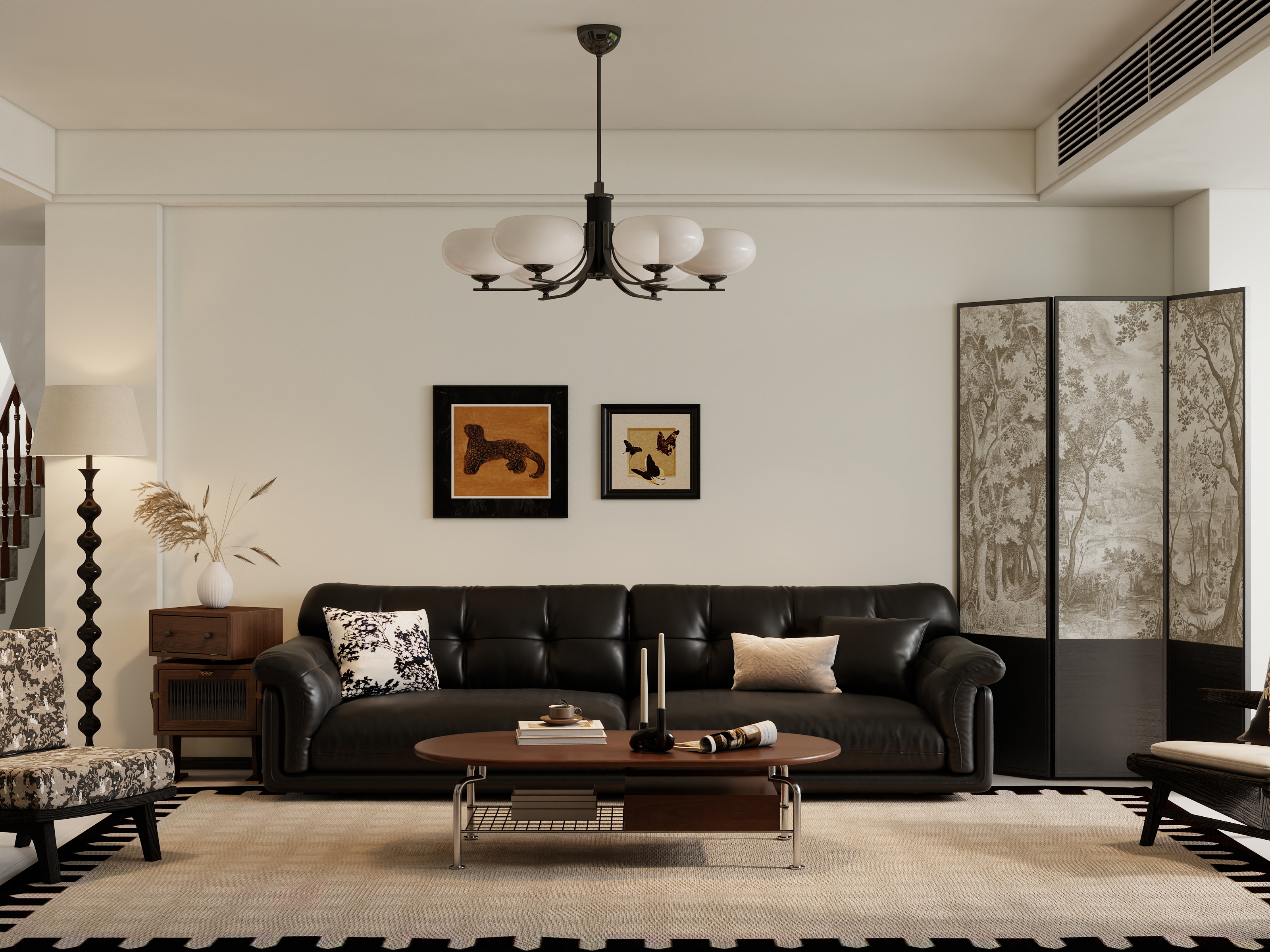 全案设计参谋长-中古风115㎡-装修设计方案