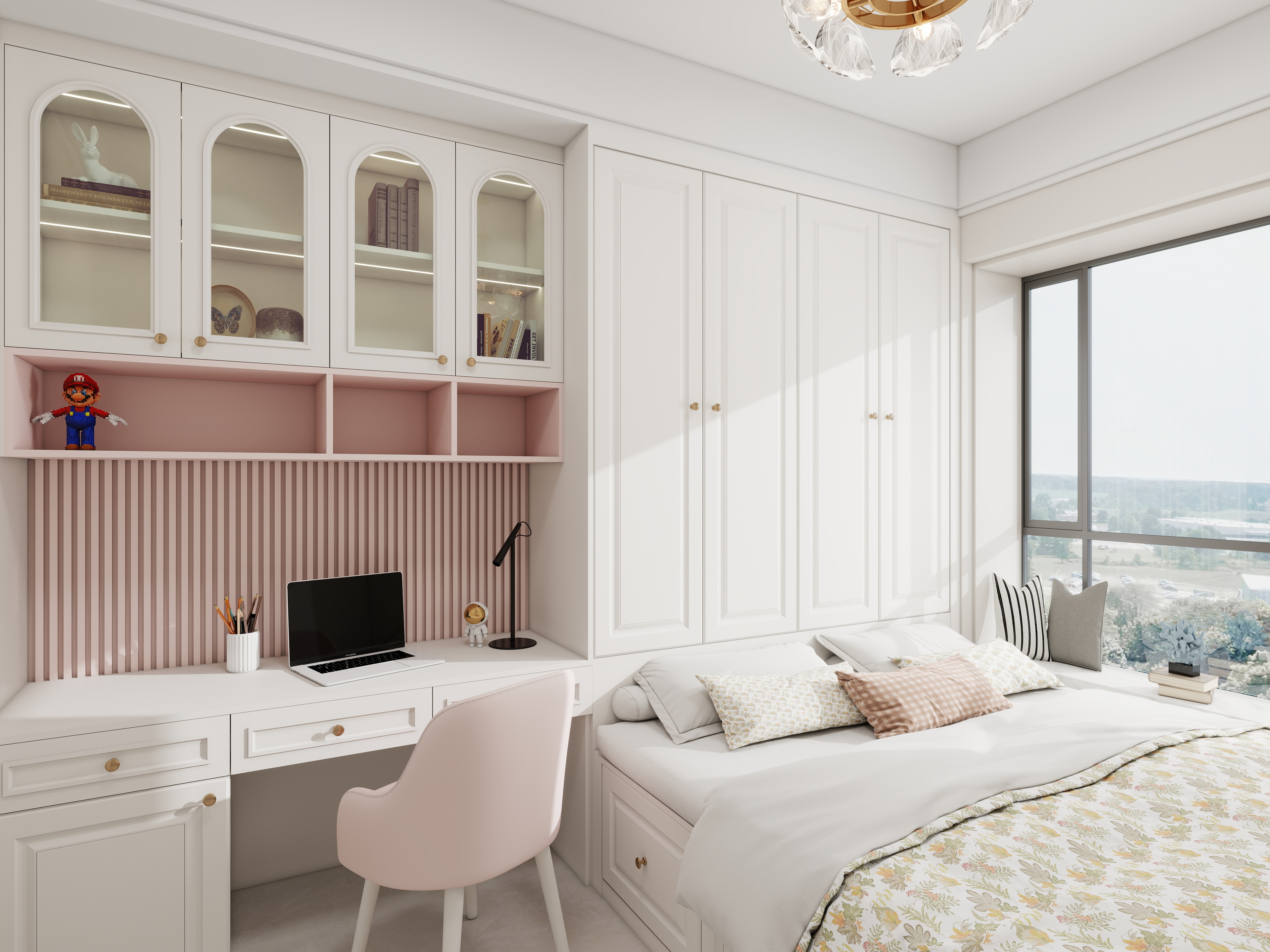 郑怀亮-现代美式装修效果图