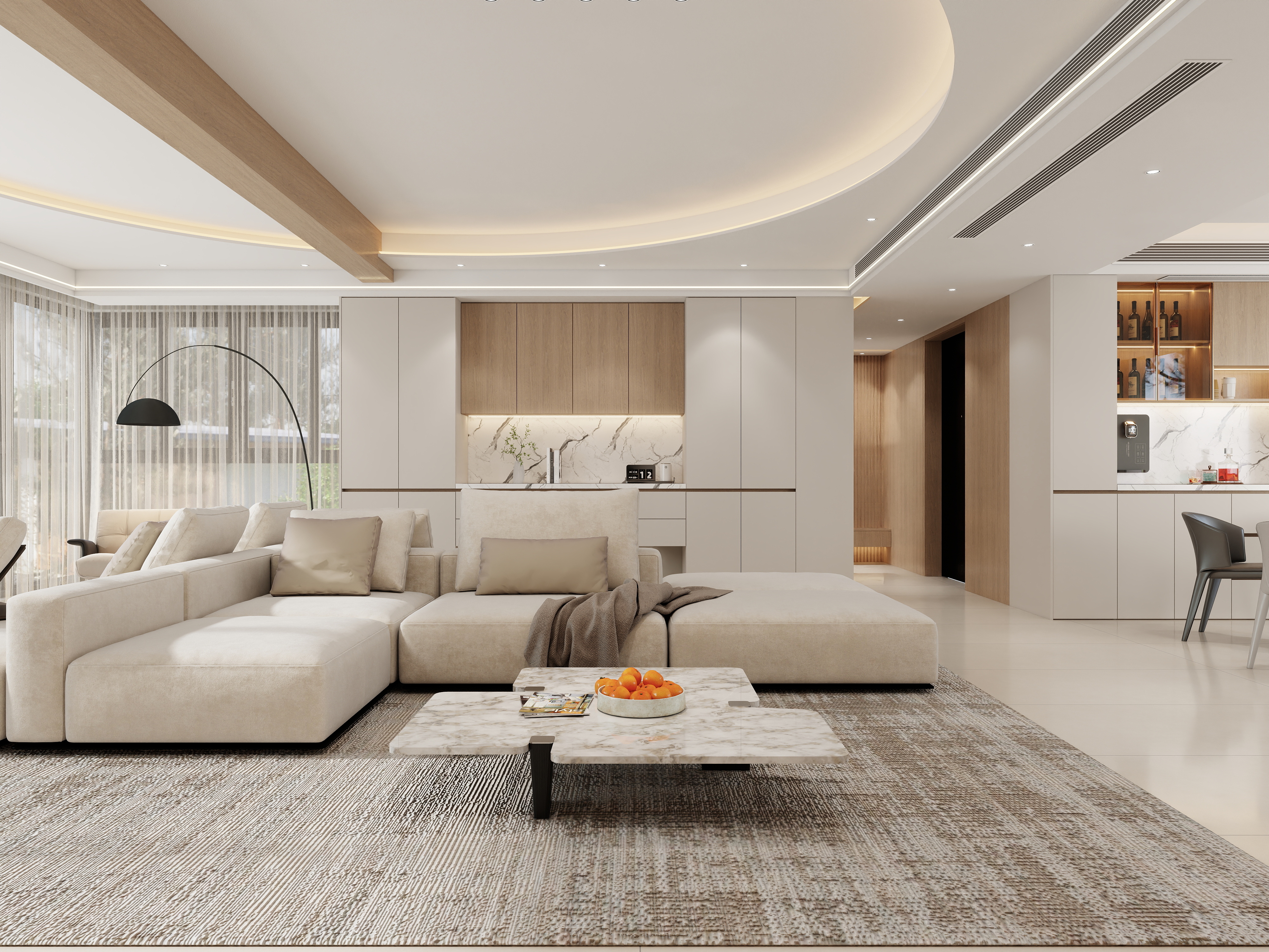 YY.洛洛-现代(原木） 183㎡ 5室 -装修设计方案