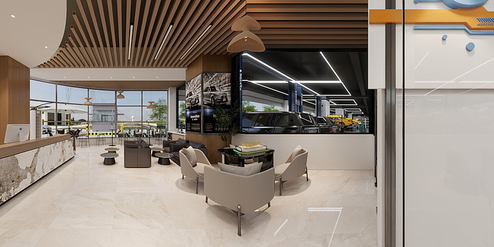 简叁DESIGN2025-防城港车立方汽修洗美店-3-15客休区确认-装修设计方案