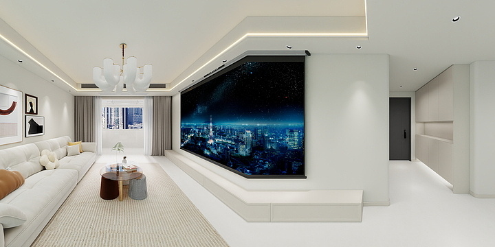 设计师X徐-富康花园B3栋403室奶油风格-装修设计方案