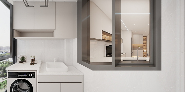 CHEN其-财智金蓝D栋2601-装修设计方案