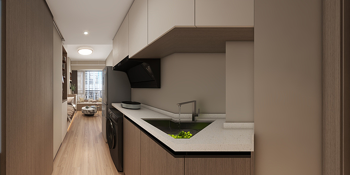 墨鱼丶-粤海城公寓12幢1710-装修设计方案