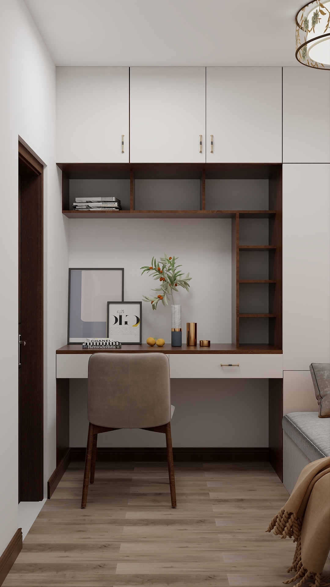 吴爽- 96m²现代简约风格设计装修效果图