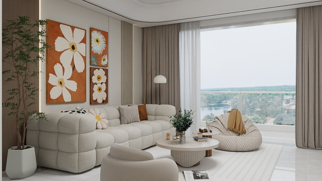 沨然-166㎡5室装修效果图