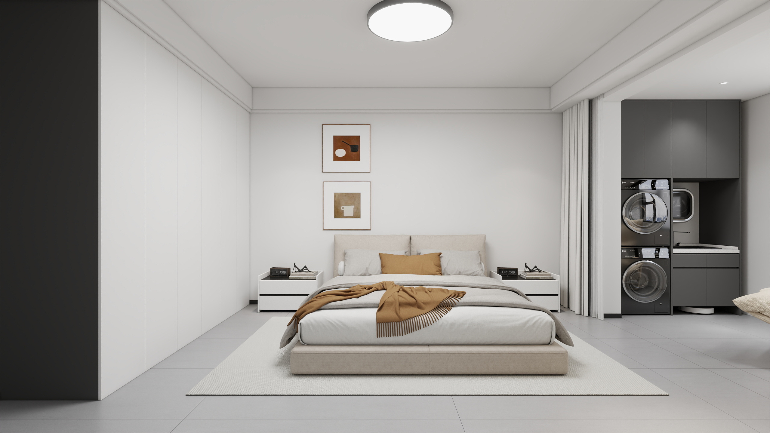 Jerry-空间设计-182㎡4室装修效果图