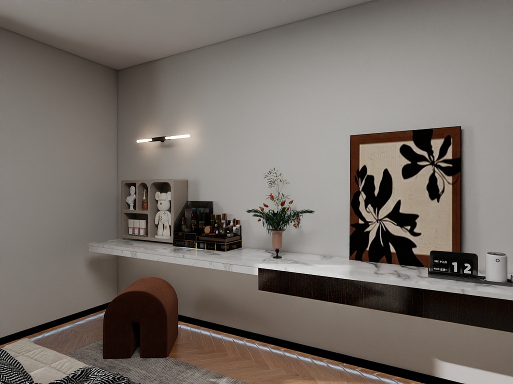 长发的月啊-保利上林湾二期 143.15平 -装修设计方案