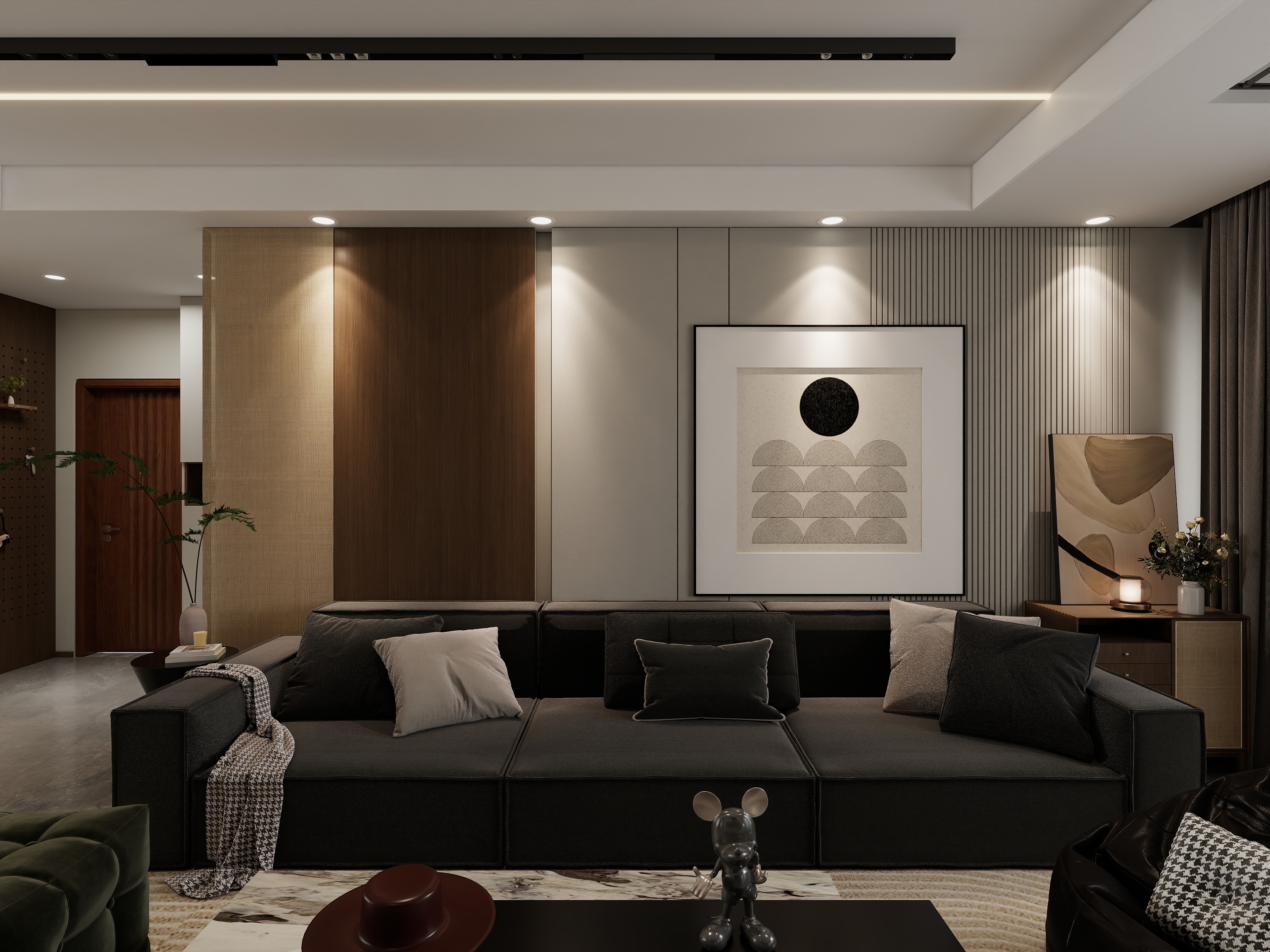 尚层宜居装饰-112㎡3室装修效果图