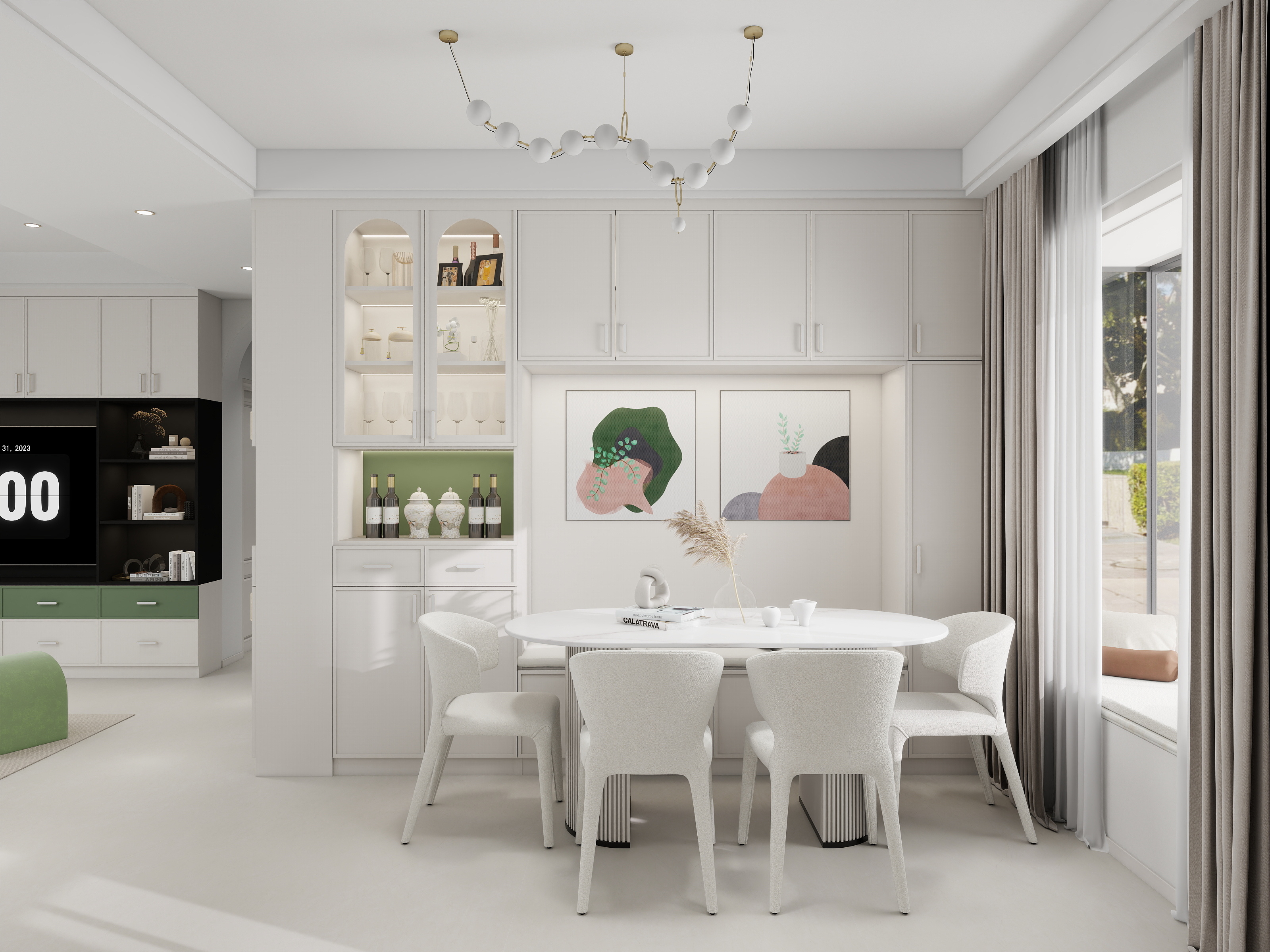 猫GxRr-奶油风-装修设计方案