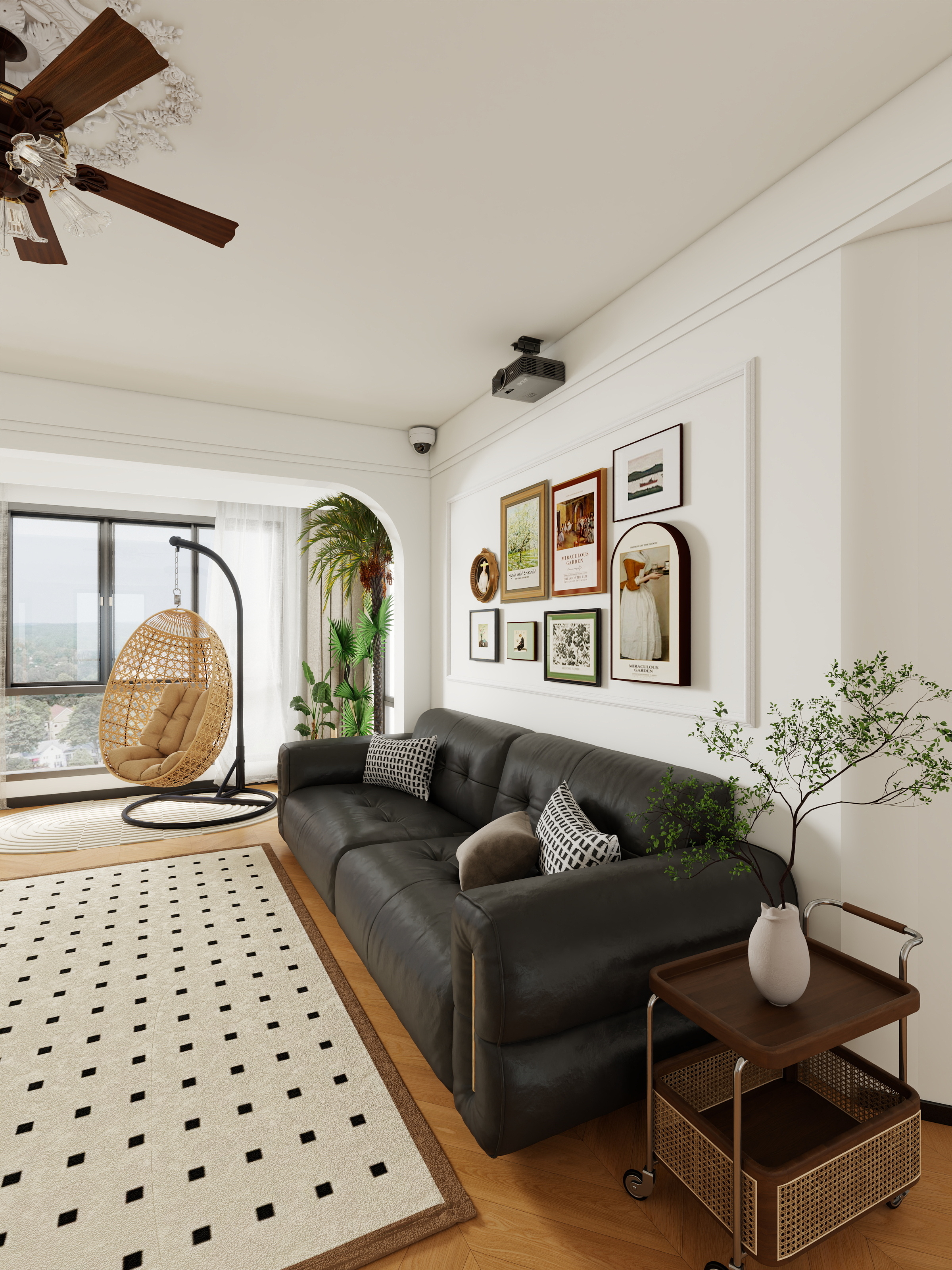 侯文凯-玫瑰园111㎡装修效果图