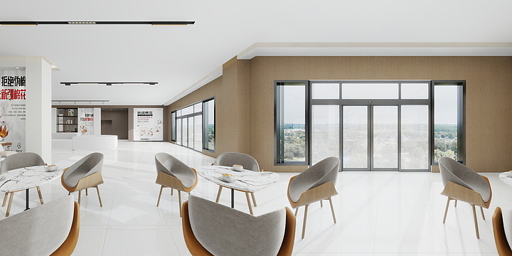 野生设计师静杰-棉花和纺织产业展示大厅-静杰设计-装修设计方案