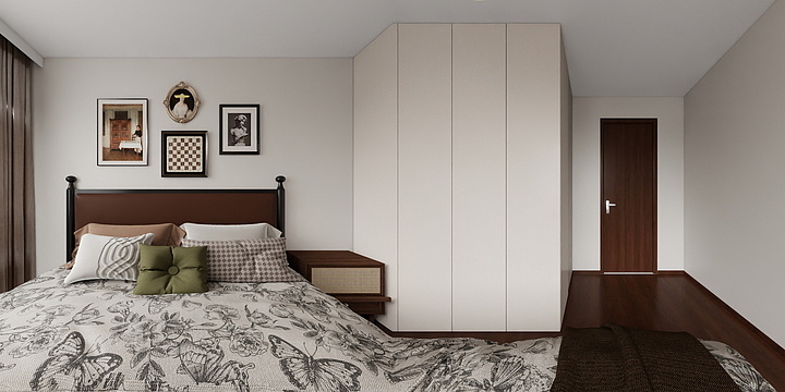 请叫我朝阳柯震东-富都丽景中古风120平-装修设计方案